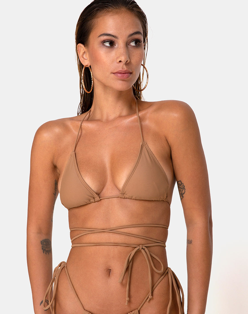 Image de Parmia Bikini Top in Coco