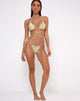 Image de Leyna Bikini Bottom in Croc Green