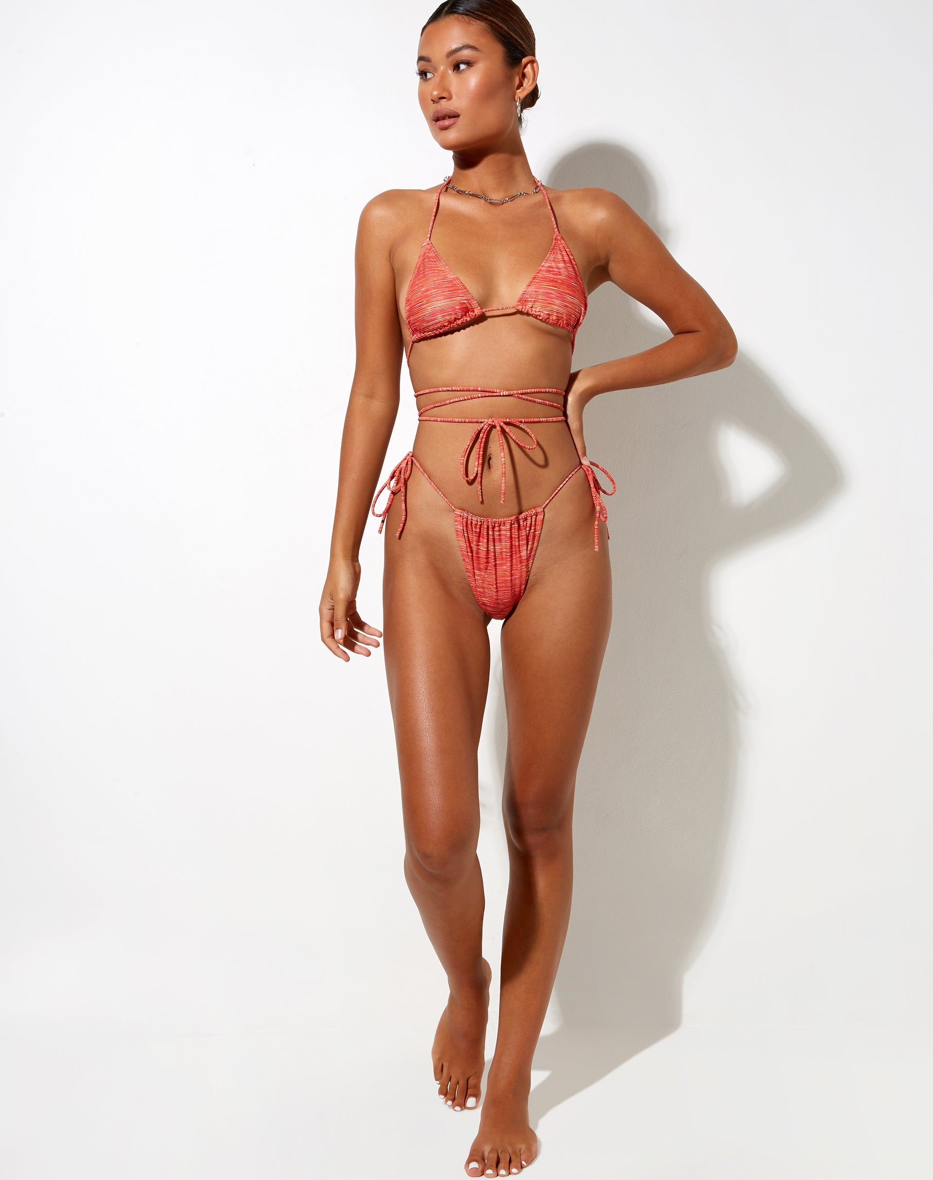 Image de Parmia Triangle Bikini Top in Summer Rays