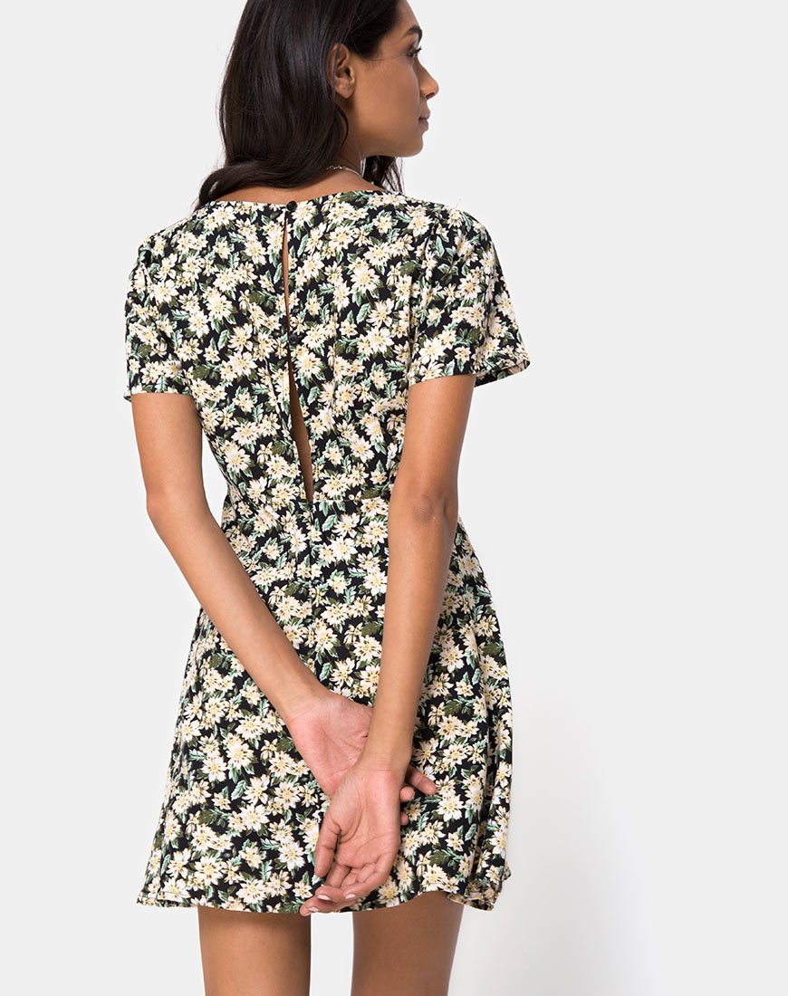 Image de Peky Skater Dress in Aster Black
