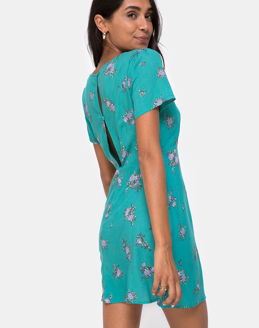 Image de Peky Babydoll Dress in Soi Rose Green