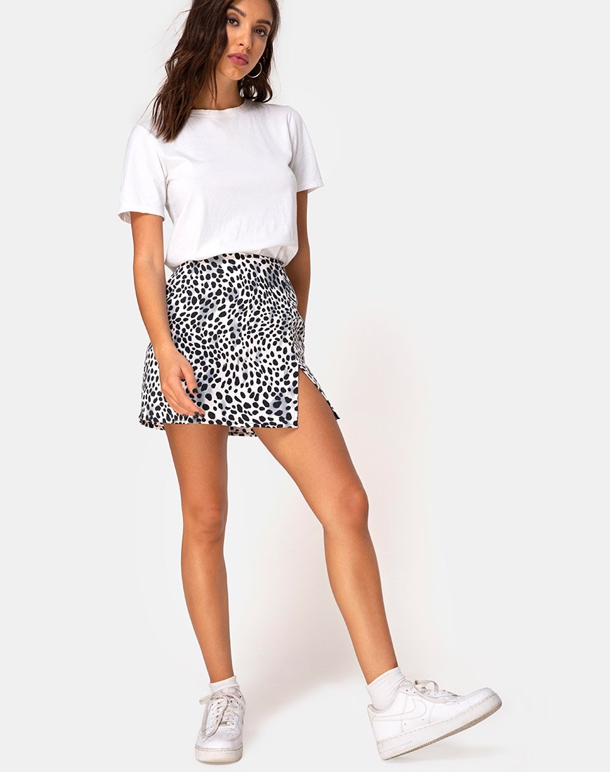 Image de la mini-jupe Pelmet en dalmatien