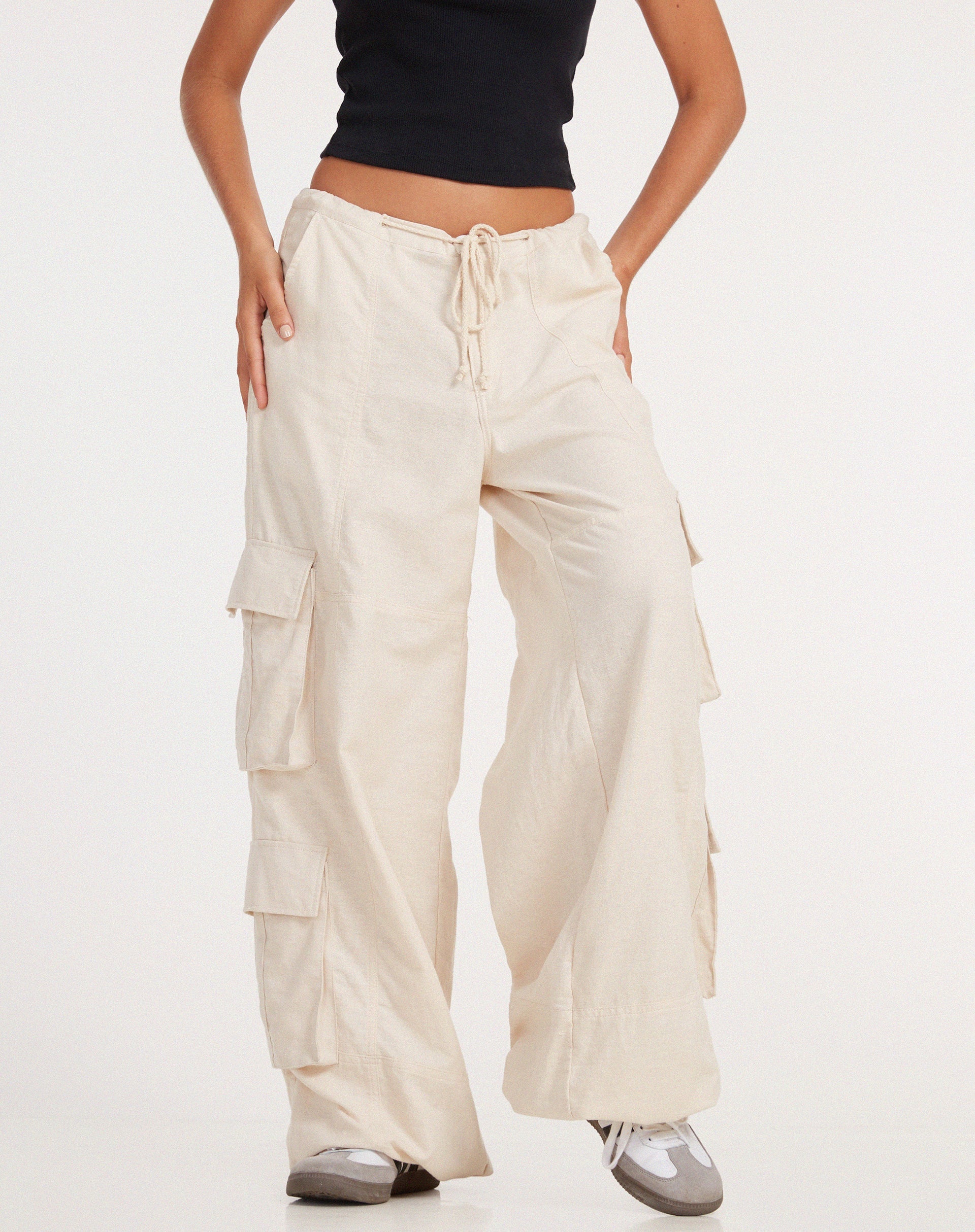 IMAGE du pantalon Philia en écru