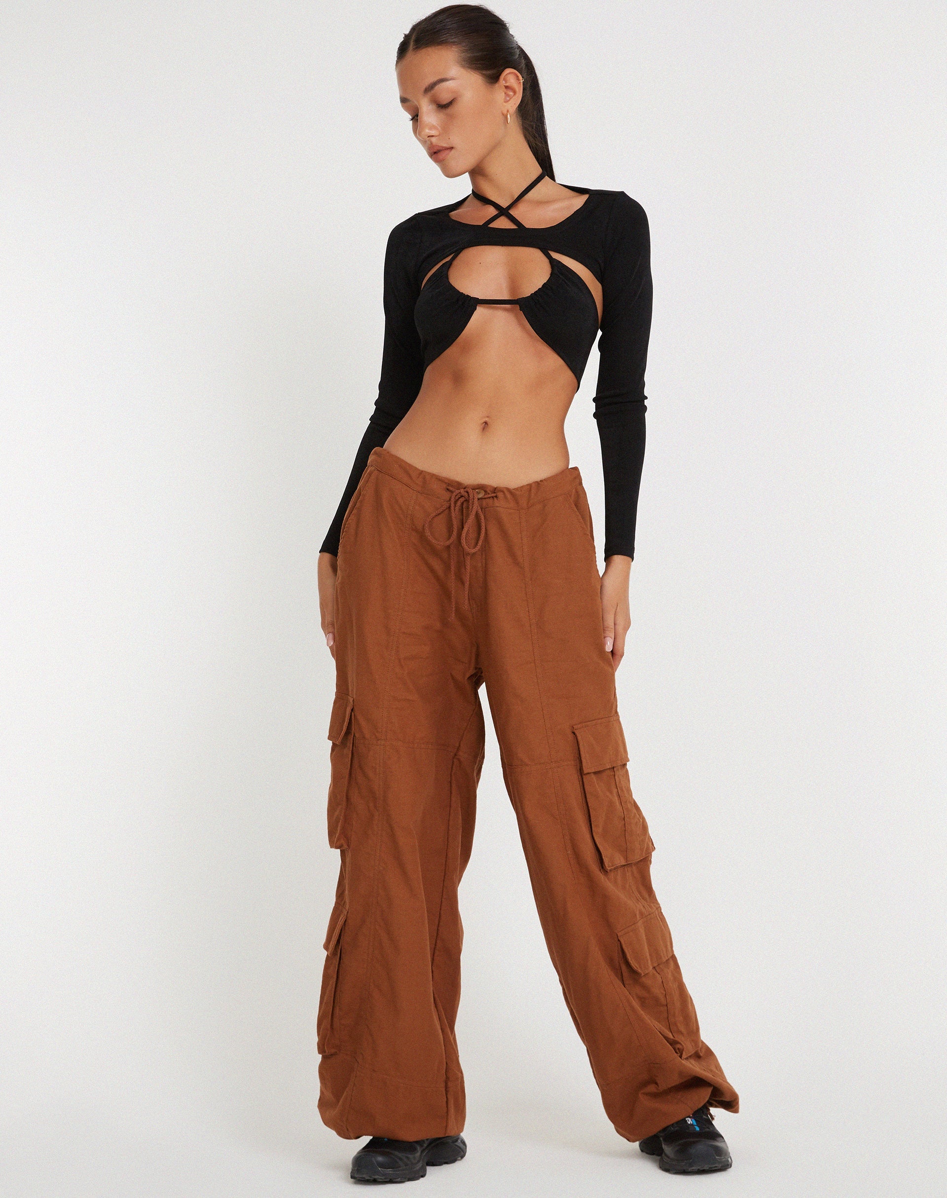 Image de Philia Trouser in Bombay Brown