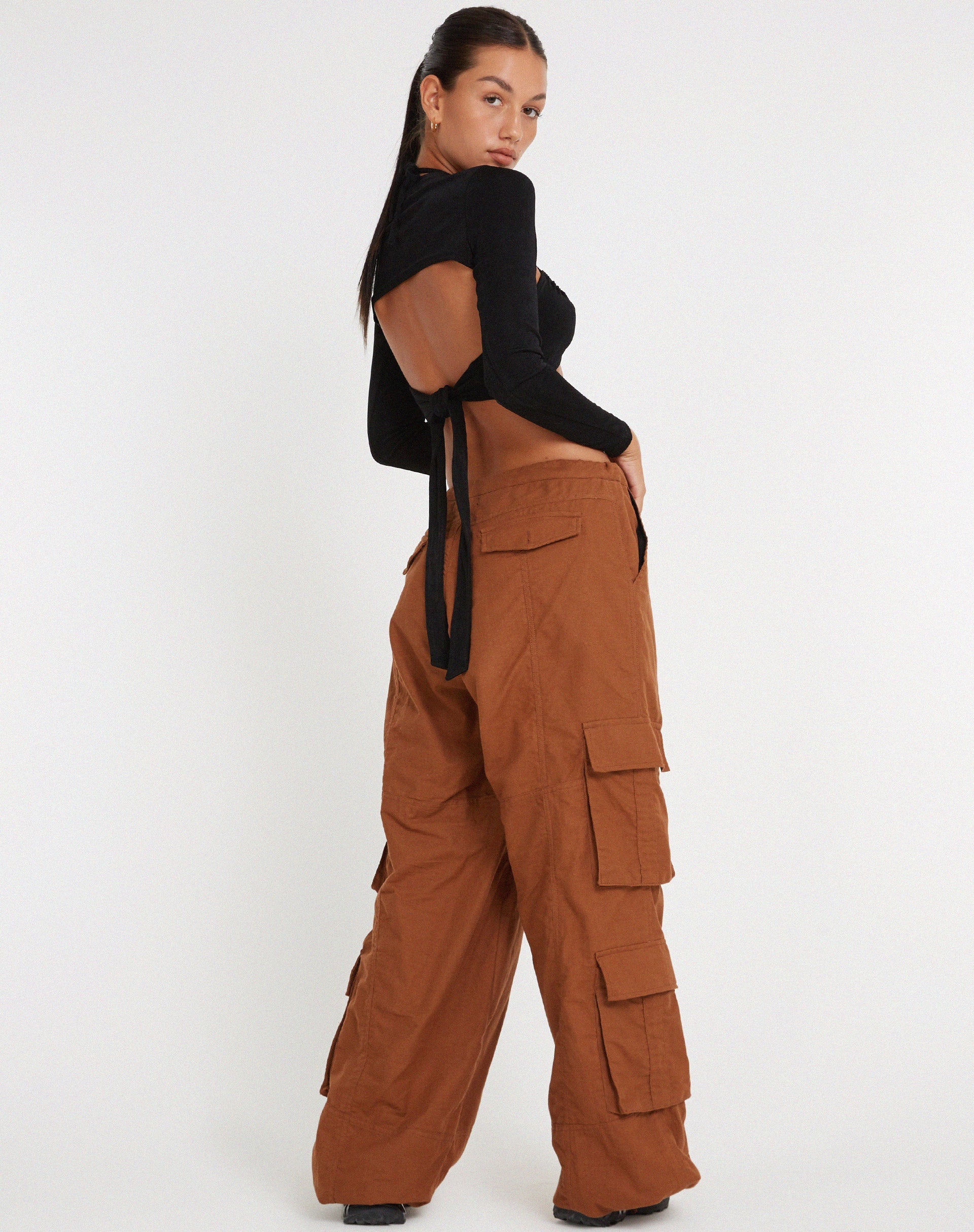 Image de Philia Trouser in Bombay Brown
