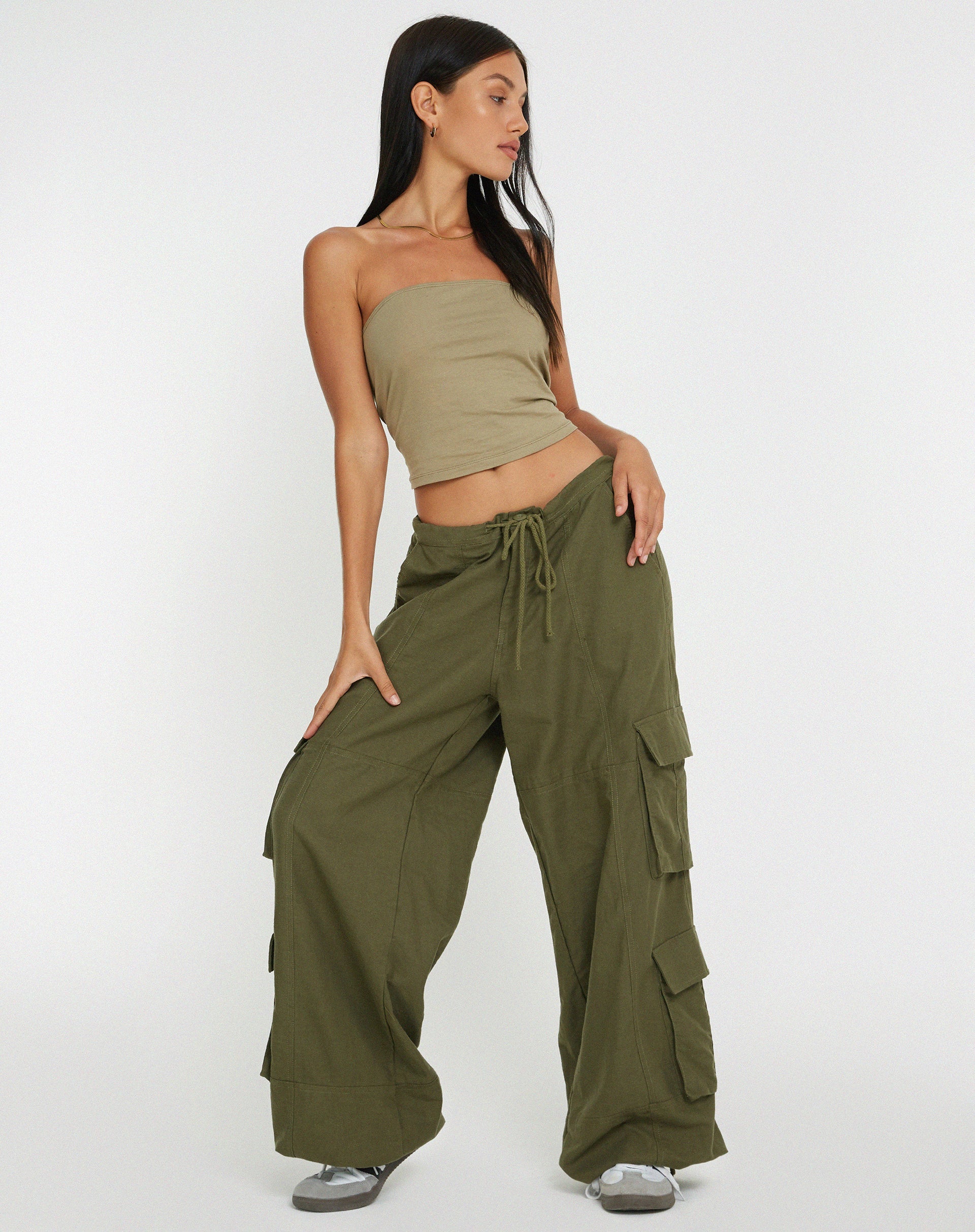 image de Philia Trouser in Loden Green