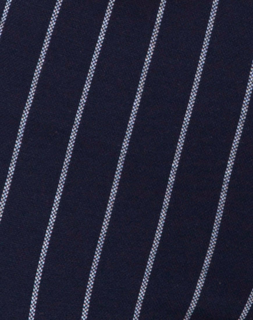 Image de Pin Pants in Navy Pinstriped