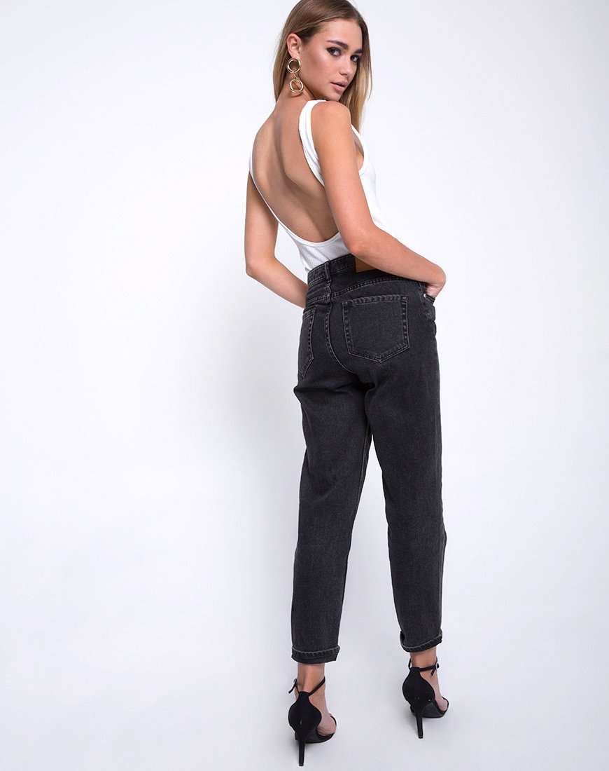 Image de Pina Bodice in Multi Rib Ivory