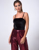 Image de Lucia Bodice in Velvet Black