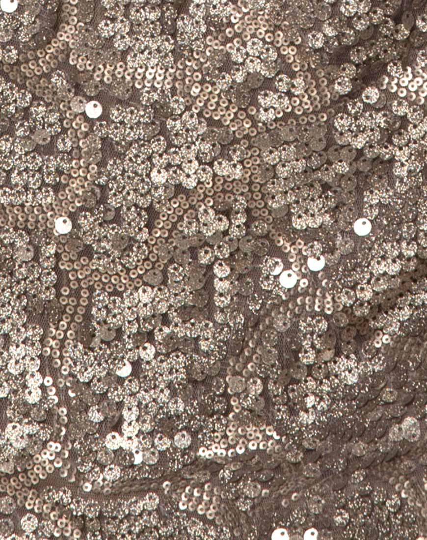 Image de Purpura Robe en paillettes Antique Gold