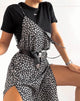 Image de Hime Dress in Ditsy Rose Black