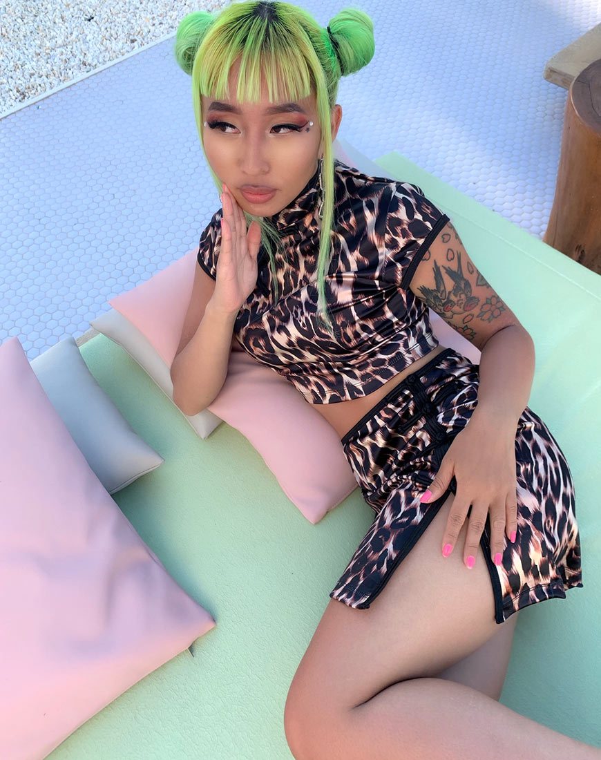 Image de Jakina Crop Top in Magic Leopard