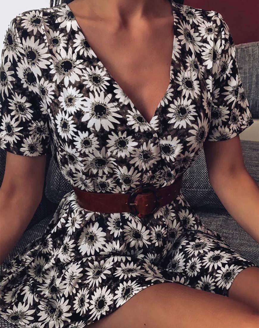 Image de la robe Crosena en Dyed Daisy