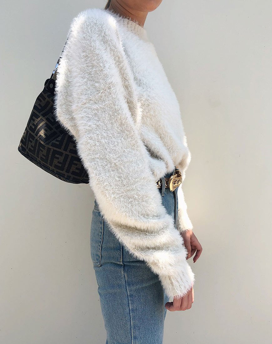 Image de Margo Jumper in Knit Oatmeal