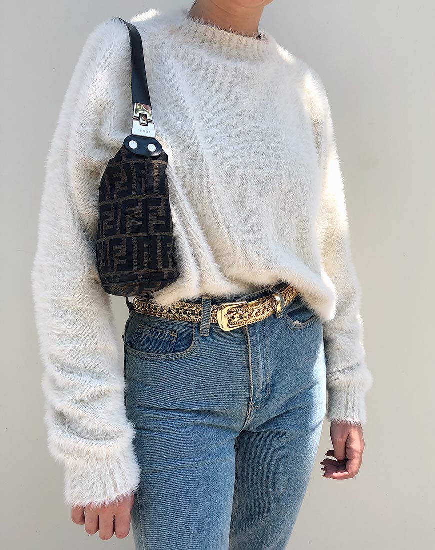 Image de Margo Jumper in Knit Oatmeal
