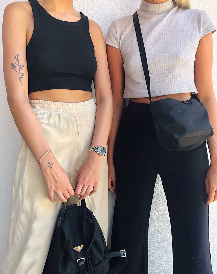 Image de Obeli Trouser in Rib Cream