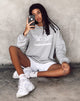 Image de Glo Sweatshirt in Grey Marl Angelo