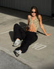 Image de MOTEL X JACQUIE Phil Pantalon à jambes larges en noir