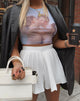 Image de Tiney Crop Top Tee in Cherub Kiss Blue