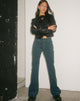 image de Bootleg Jeans en Cord Forest Green