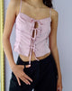 Image de MICURI TOP SATIN DUSKY PINK