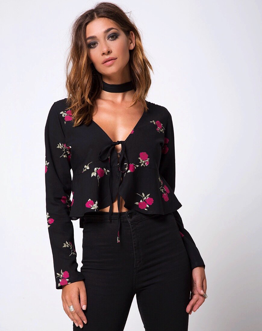 Image de Vine Top in Grunge Rose