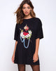 Image de Sunny Kiss Oversize Tee in Sacred Heart