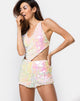 Image de Crystal Short in Fishcale Disc Sequin Oyster Shell