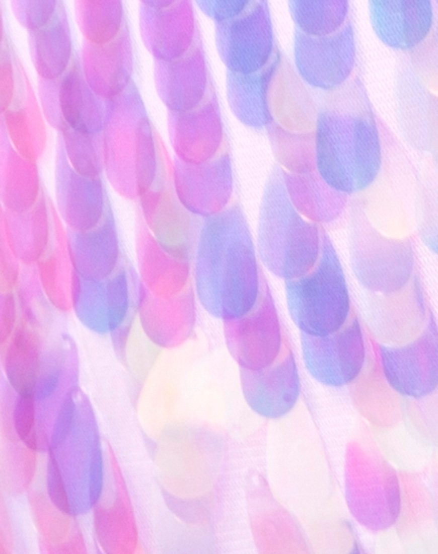 Image de Lesta Short en Opal Unicorn Sequin Pink