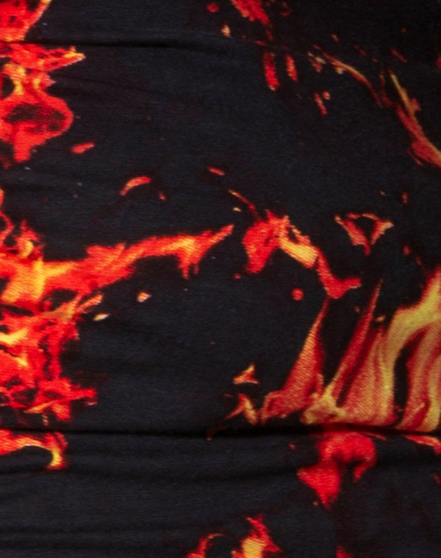 Image de Quelia Crop Top in Fire