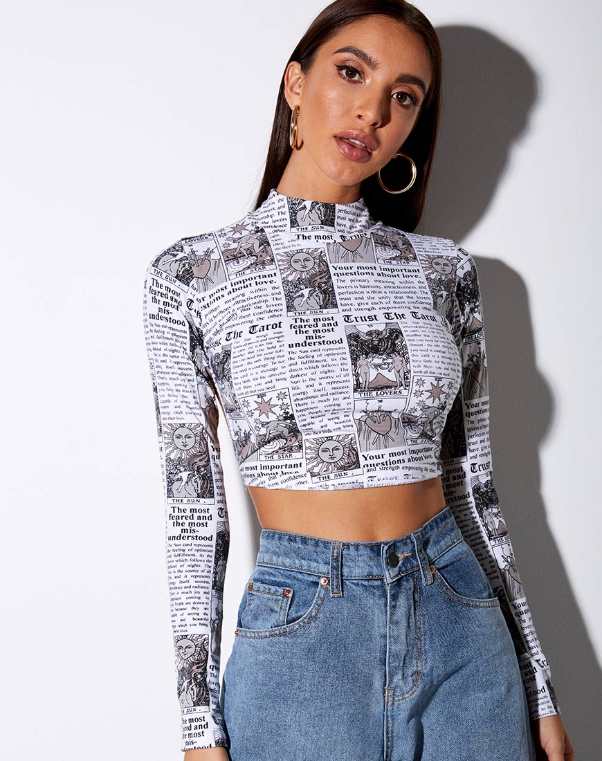 Image de Quelia Crop Top in Tarot