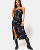 Image de Quinty Dress in Black Mono Flower