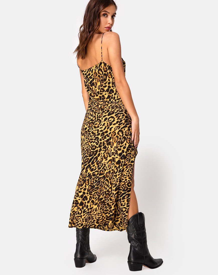 Robe Quinty en léopard