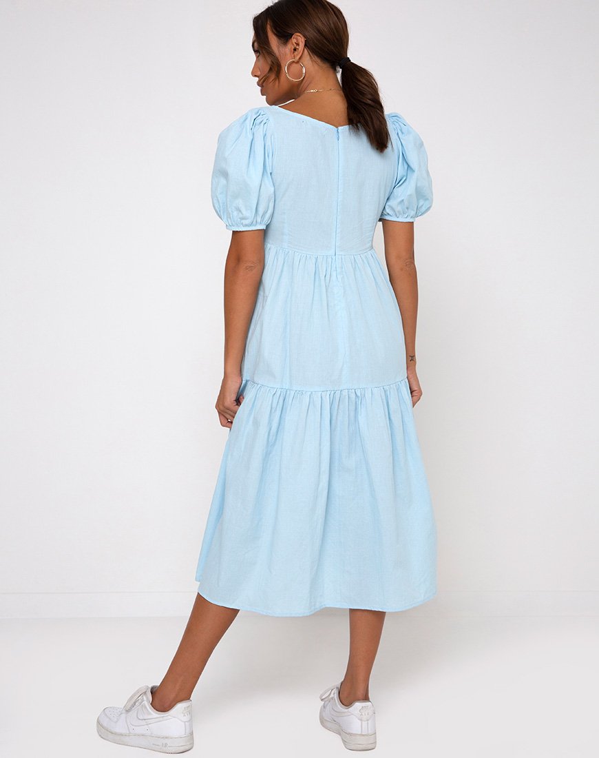 Image de Rachel Midi Dress in Sky Blue