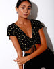 Image de Raeto Crop Top in Pretty Petal Black