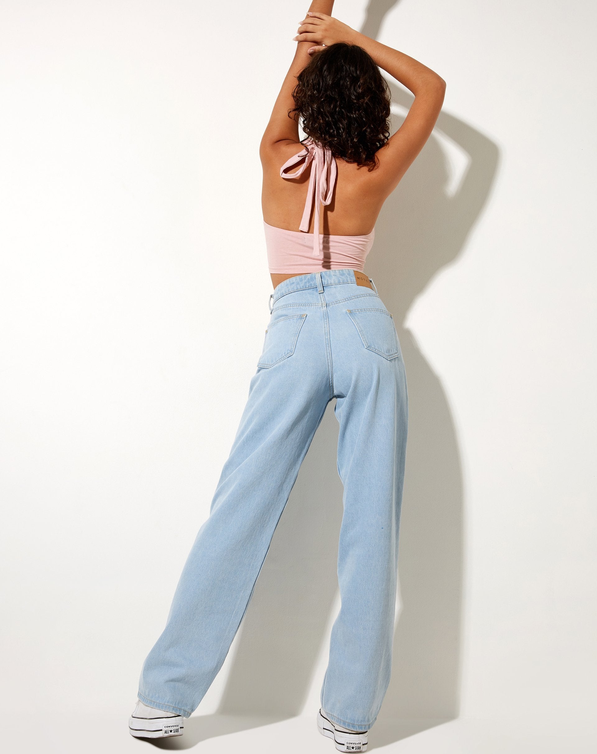 Image de Raino Crop Top in Pink Lady Motel Beach Club