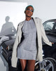 Image de Raisa Mini Dress in Mesh Grey