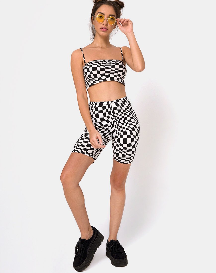 Image de Ramo Bandeau en drapeau carré noir et blanc