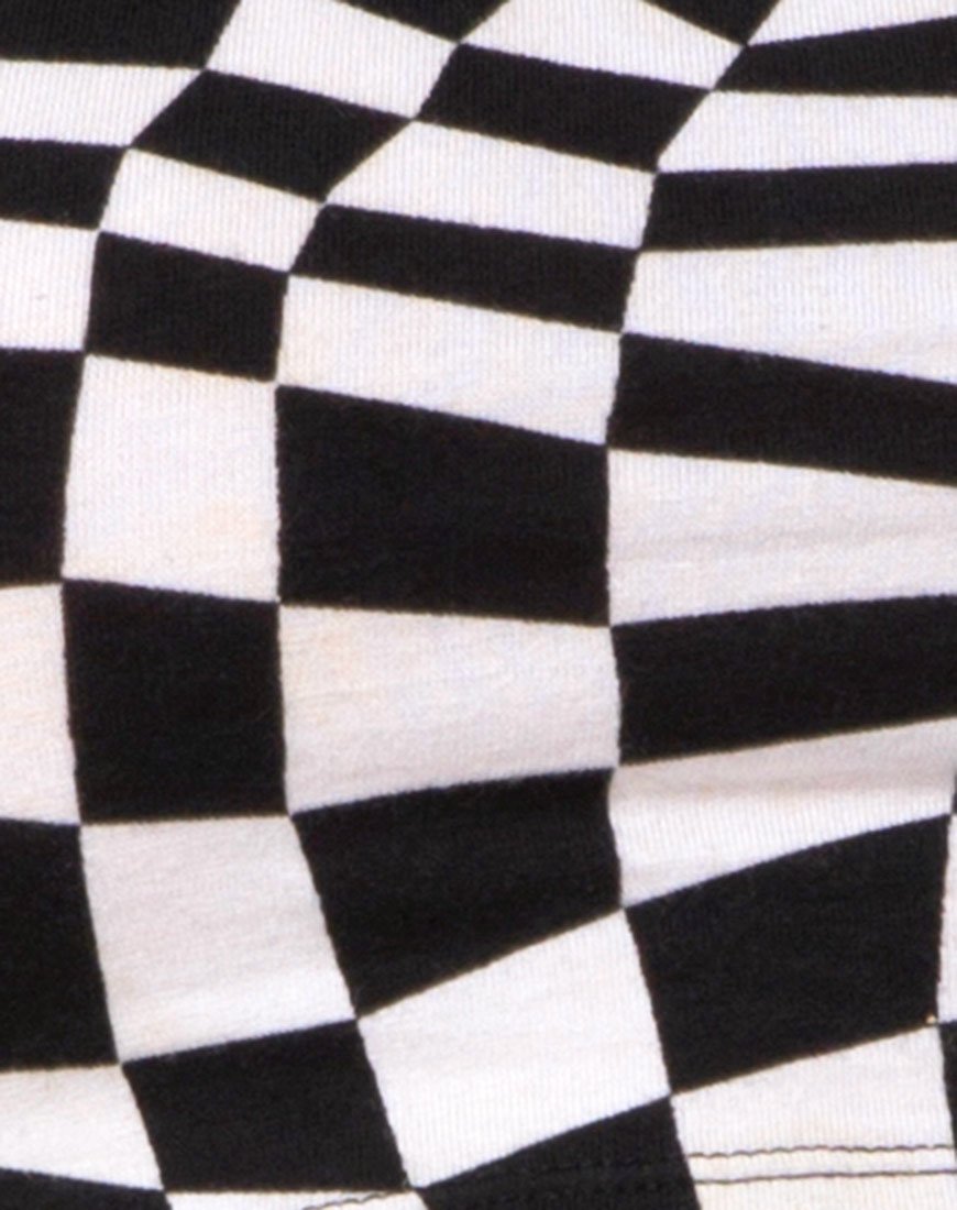 Image de Ramo Bandeau en drapeau carré noir et blanc