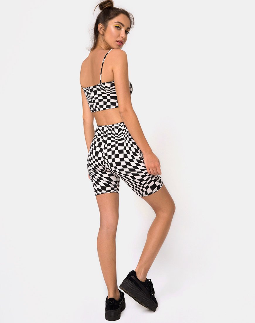 Image de Ramo Bandeau en drapeau carré noir et blanc