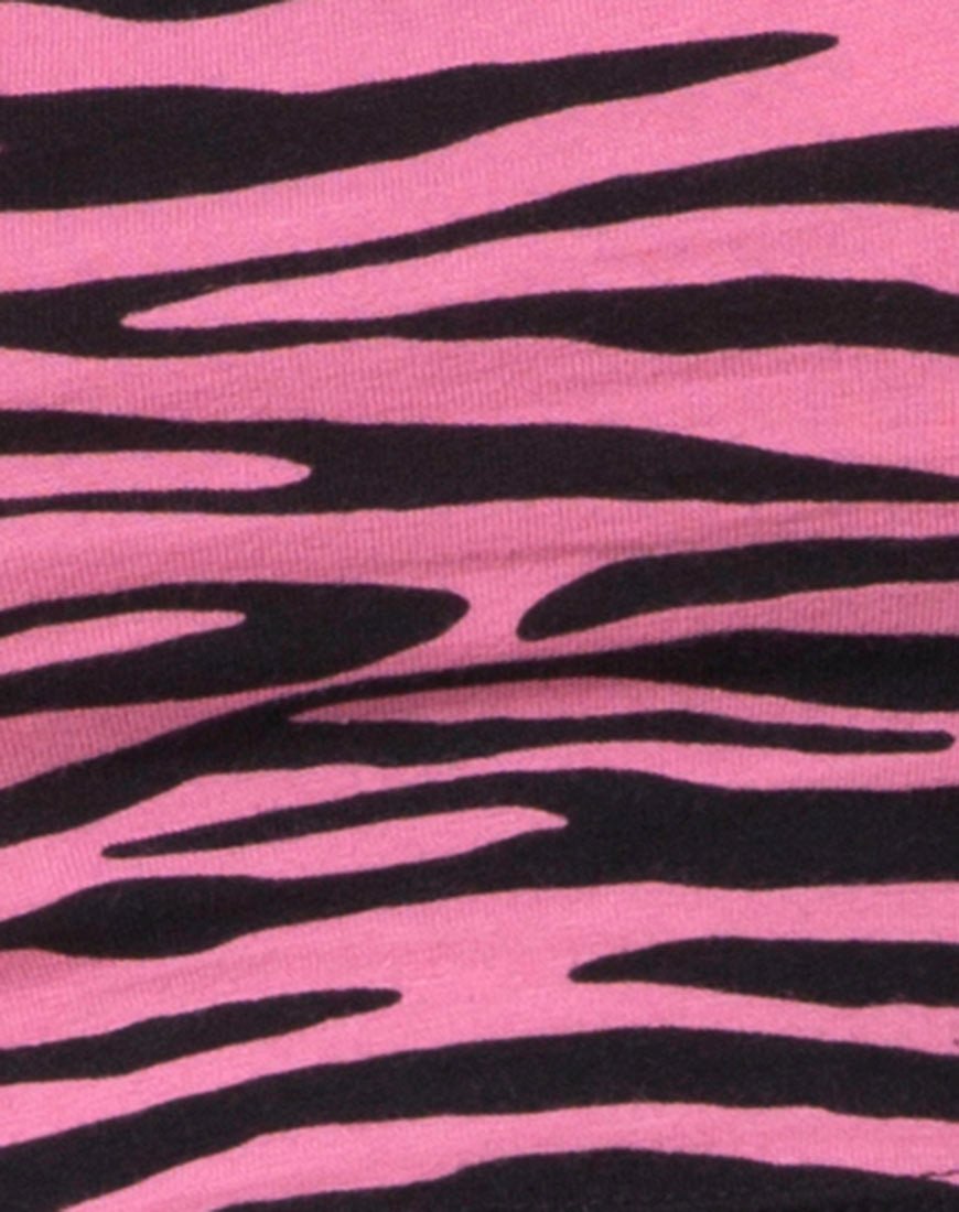 Image de Ramo Bandeau avec Zips Zebra Pink