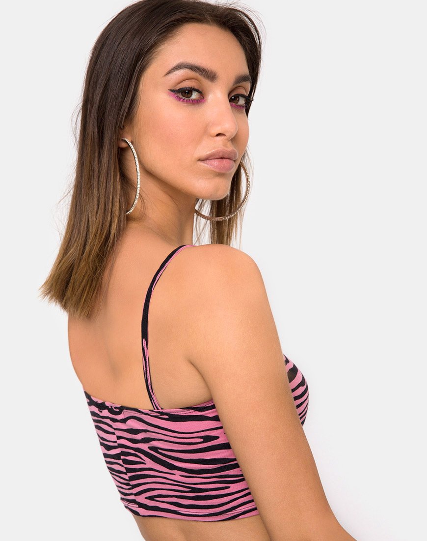Image de Ramo Bandeau avec Zips Zebra Pink