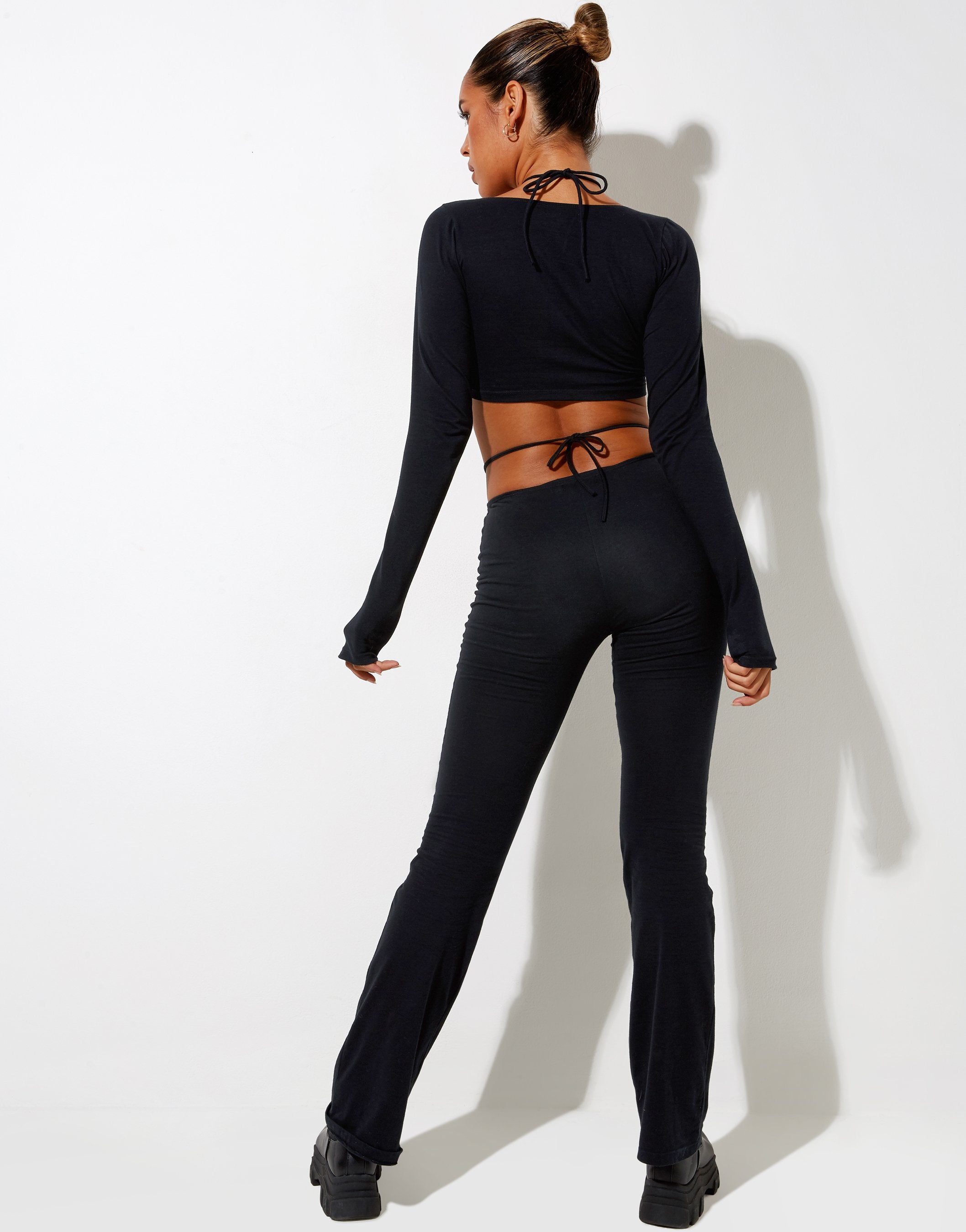 Image de Rana Crop Top in Black