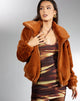 Image de MOTEL X IRIS Veste Atsa en marron