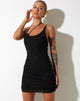 image de Ranti Bodycon Dress in Mesh Black