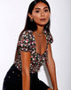 Image de Raquel Crop Top in Courtney Floral