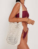 Image du sac en crochet Evara en écru
