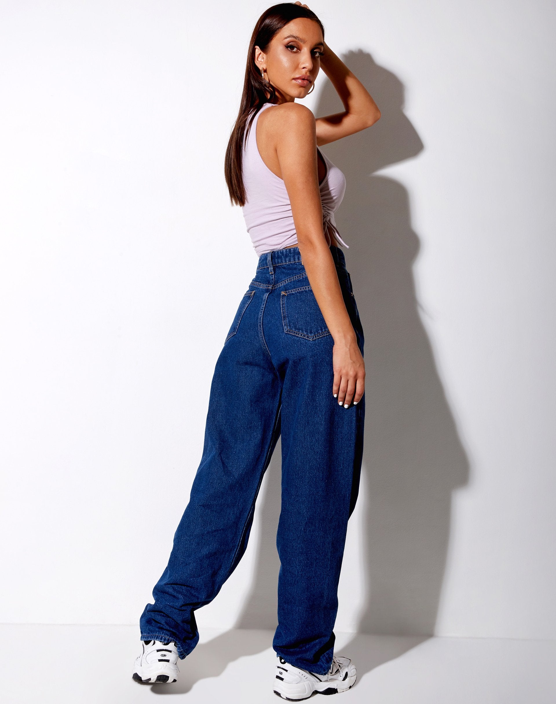 Image de Raze Crop Top in Violet Cupid Embro