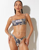 Image de Reema Bikini Top in Abstract Butterfly Gold