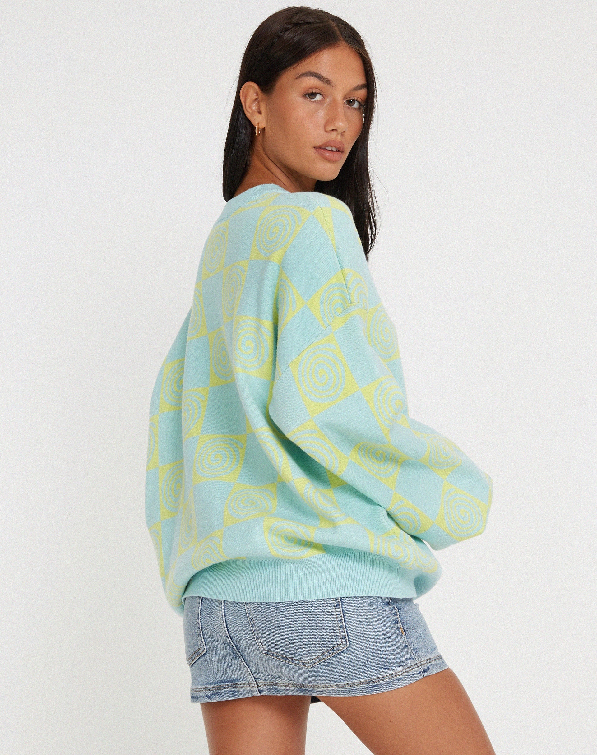 Image de l'Akari Jumper en Optiz Maze Blue